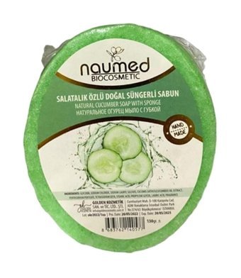 Naumed Doğal Salatalık Katı Sabun 130 gr