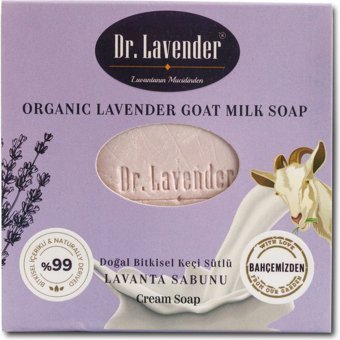 Gallipoli Lavender Bitkisel Keçi Sütlü-Lavanta Katı Sabun 100 gr