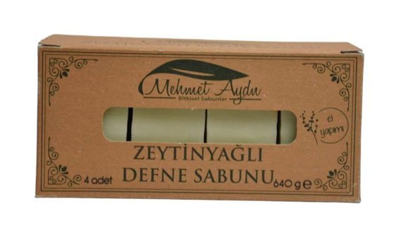 Mehmet Aydın Defne-Zeytinyağlı Katı Sabun 4x160 gr