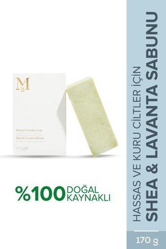 Misbahçe Shea Lavanta Katı Sabun 170 gr