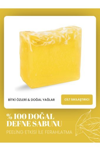 Zeynep Büyükbay Doğal Defne Katı Sabun 120 gr