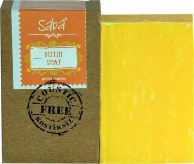 Saba Doğal El Yapımı Aktif Karbon Katı Sabun 125 gr