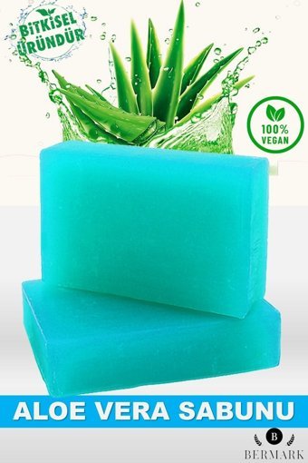 Bermark Bitkisel Aloe Vera-Gliserinli Katı Sabun 100 gr