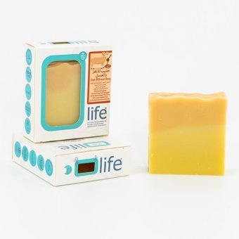 Olife Soap Doğal El Yapımı Bal-Keçi Sütü Katı Sabun 3x100 gr