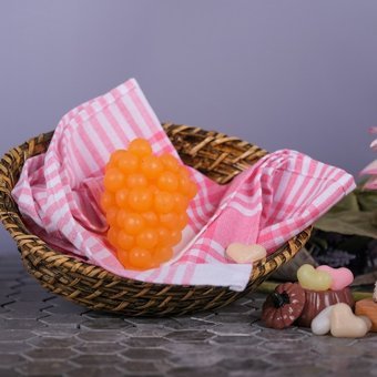 Misya Dekoratif Turuncu Üzüm Katı Sabun 90 gr