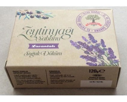 Karakılıç Zeytincilik El Yapımı Lavanta Katı Sabun 120 gr