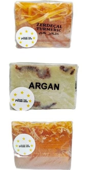 Monsieur Premiere Argan-Sütlü Ballı-Zerdeçal Katı Sabun 3x120 gr