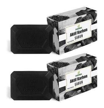Destek Aktif Karbon Aktif Karbon Katı Sabun 2x150 gr