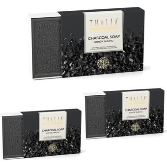 Thalia Doğal Kömür Katı Sabun 3x150 gr