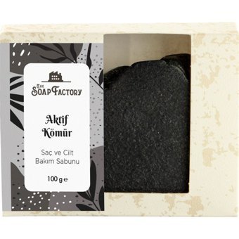 The Soap Factory Akne Karşıtı Karbon Katı Sabun 100 gr
