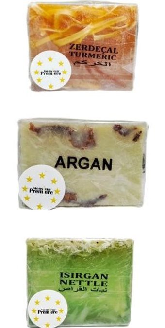 Monsieur Premiere Argan-Isırgan-Zerdeçal Katı Sabun 120 gr