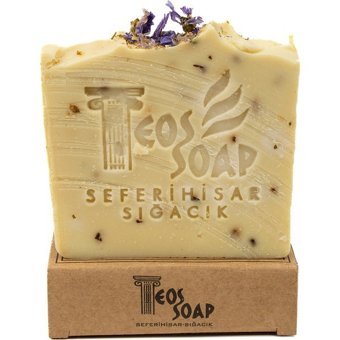 Teos Soap Doğal El Yapımı Lavanta Katı Sabun 180 gr