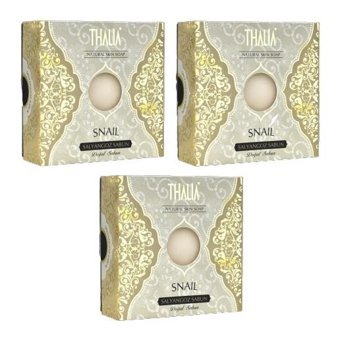 Thalia Doğal Salyangoz Özlü Katı Sabun 3x125 gr