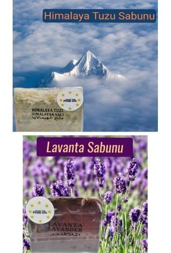Monsieur Premiere Himalaya Tuzu-Lavanta Katı Sabun 130 gr