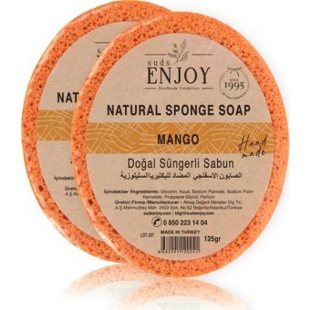 Suds Enjoy Doğal El Yapımı Mango Katı Sabun 2x125 gr