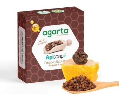 Agarta El Yapımı Doğal Propolis Katı Sabun 125 gr