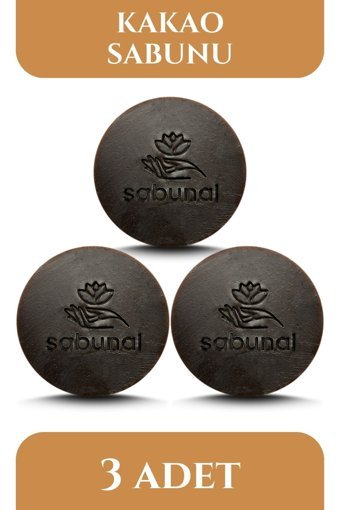 Sabunal Bitkisel Kakao Katı Sabun 3x100 gr