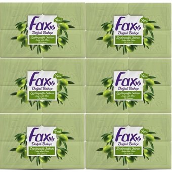 Fax Zeytinyağlı Katı Sabun 24x125 gr