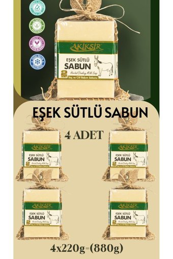 Akiksir Katı Sabun 4x220 gr