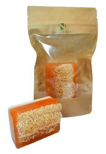 Naturaly El Yapımı Bal-Eşek Sütü-Kabak Lifli Katı Sabun 120 gr