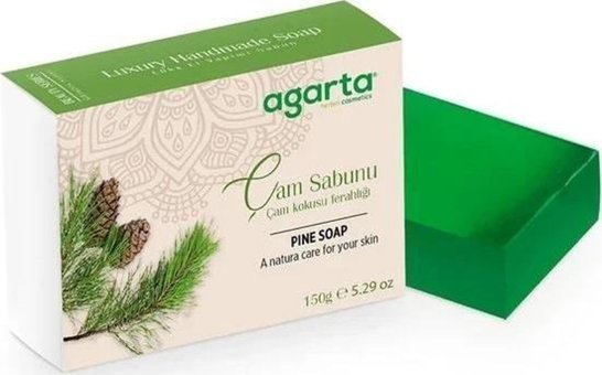 Agarta El Yapımı Doğal Çam Katı Sabun 150 gr