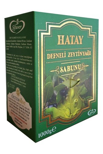 Şifaver Doğal El Yapımı Defne-Zeytinyağlı Katı Sabun 1 kg