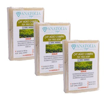 Anatolia Soap Doğal Çay Ağacı Katı Sabun 3x100 gr