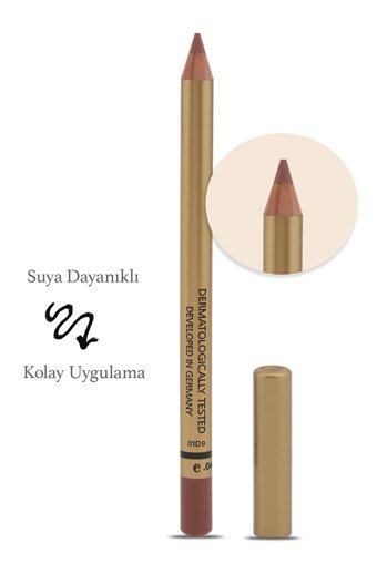 Brooklin No:224 Suya Dayanıklı İnce Kalıcı Mat Dudak Kalemi Bordo
