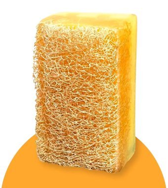 Verant Doğal Kabak Lifli Ballı-Kabak Lifli Katı Sabun 120 gr