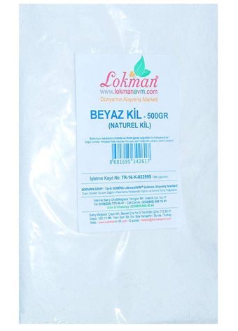 Lokman Avm Beyaz Kil Katı Sabun 500 gr