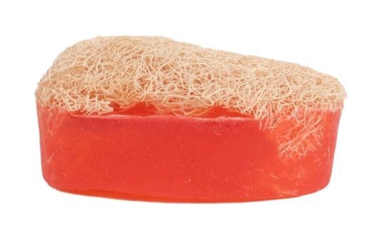 İpeksoy Doğal El Yapımı Gül-Kabak Lifli Katı Sabun 120 gr