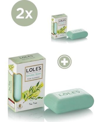 Lole'S Bitkisel Çay Ağacı Yağı Katı Sabun 2x150 gr