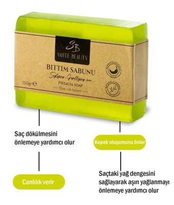 Sante Beauty Doğal Organik Bıttım Katı Sabun 150 gr