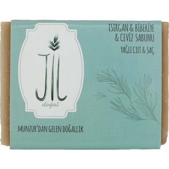 Jil Doğal Doğal Biberiye-Ceviz-Isırgan Katı Sabun 110 gr