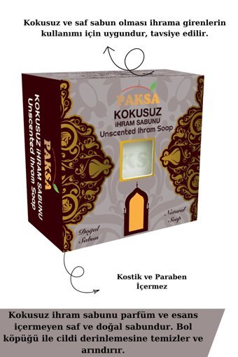Paksa Doğal Parfüm Katı Sabun 2x125 gr