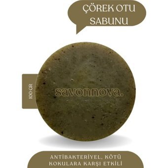 Savonnova Doğal El Yapımı Çörek Otlu Katı Sabun 100 gr