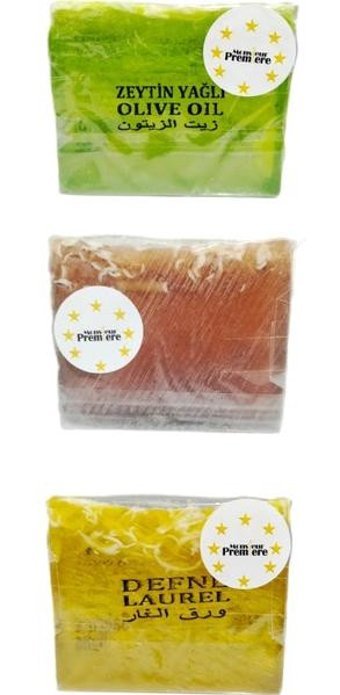Monsieur Premiere Defne-Tarçın-Zeytinyağlı Katı Sabun 3x120 gr