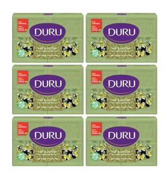 Duru Doğal Zeytinyağlı Katı Sabun 6x600 gr