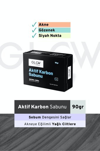 Glow Care Karbon Katı Sabun 90 gr