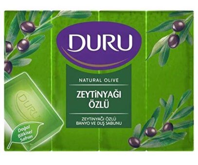 Duru Zeytinyağlı Katı Sabun 4x150 gr