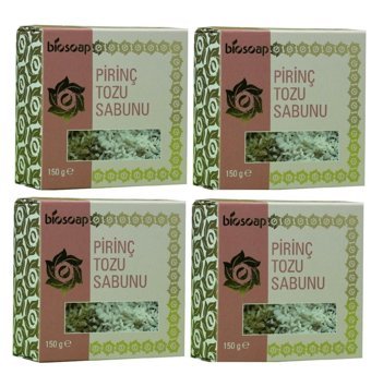 Biotama Doğal Prinç Katı Sabun 4x150 gr