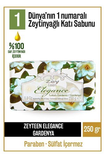 Olivos Elegance Zeytinyağlı Katı Sabun 250 gr