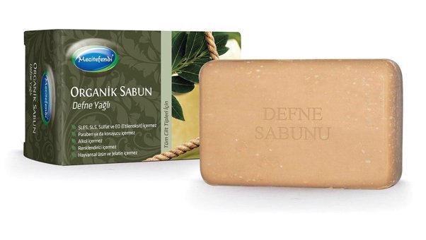 Mecitefendi Organik Defne Katı Sabun 125 gr