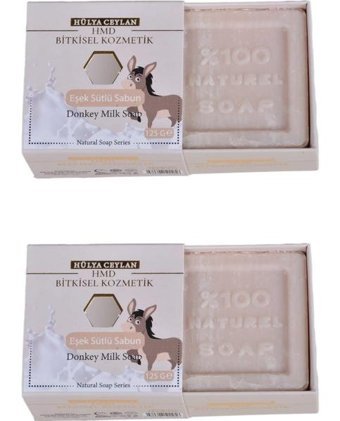 Hmd Bitkisel Kozmetik Bitkisel Eşek Sütü Katı Sabun 2x125 gr