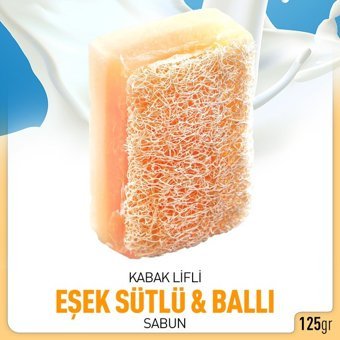 İsmail Aras Ballı-Kabak Lifli Katı Sabun 125 gr