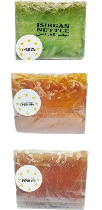 Monsieur Premiere Isırgan-Tarçın Katı Sabun 3x130 gr
