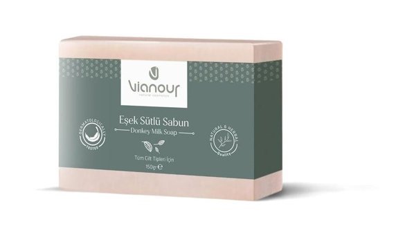 Vianour Doğal Eşek Sütü Katı Sabun 150 gr