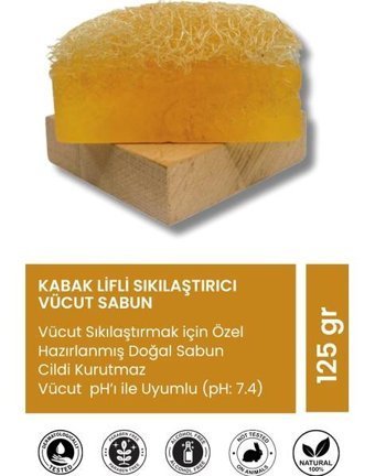 Neshlly Kabak Lifli Katı Sabun 100 gr