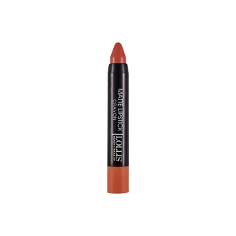 Lollis Crayon No:004 Kalın Mat Dudak Kalemi Kırmızı
