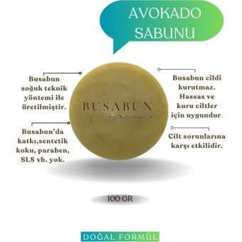 Savonnova Doğal Avokado Katı Sabun 100 gr